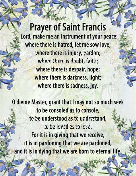 st francis peace prayer song.